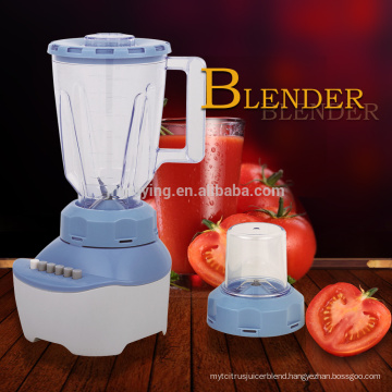 New Design High Quality 4 Speeds 1.5L PS Or PC Jar 2 In 1 Electric Blender